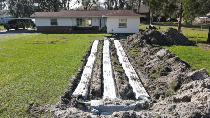 Drain Field Replacement in Spring Hill, Florida